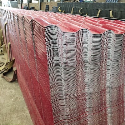 仿古樹脂瓦定制 小波瓦引領新型建筑材料潮流